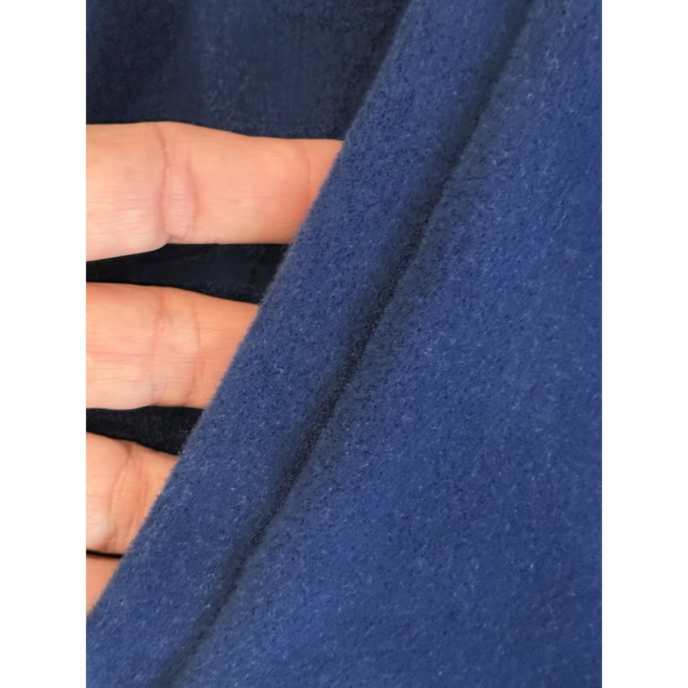 Rare! Jack London Royal Blue Double Breasted Velvet Pea Coat Jacket Size M NWT - Picture 9 of 12